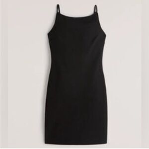 Abercrombie & Fitch Boatneck Low Back Mini Dress